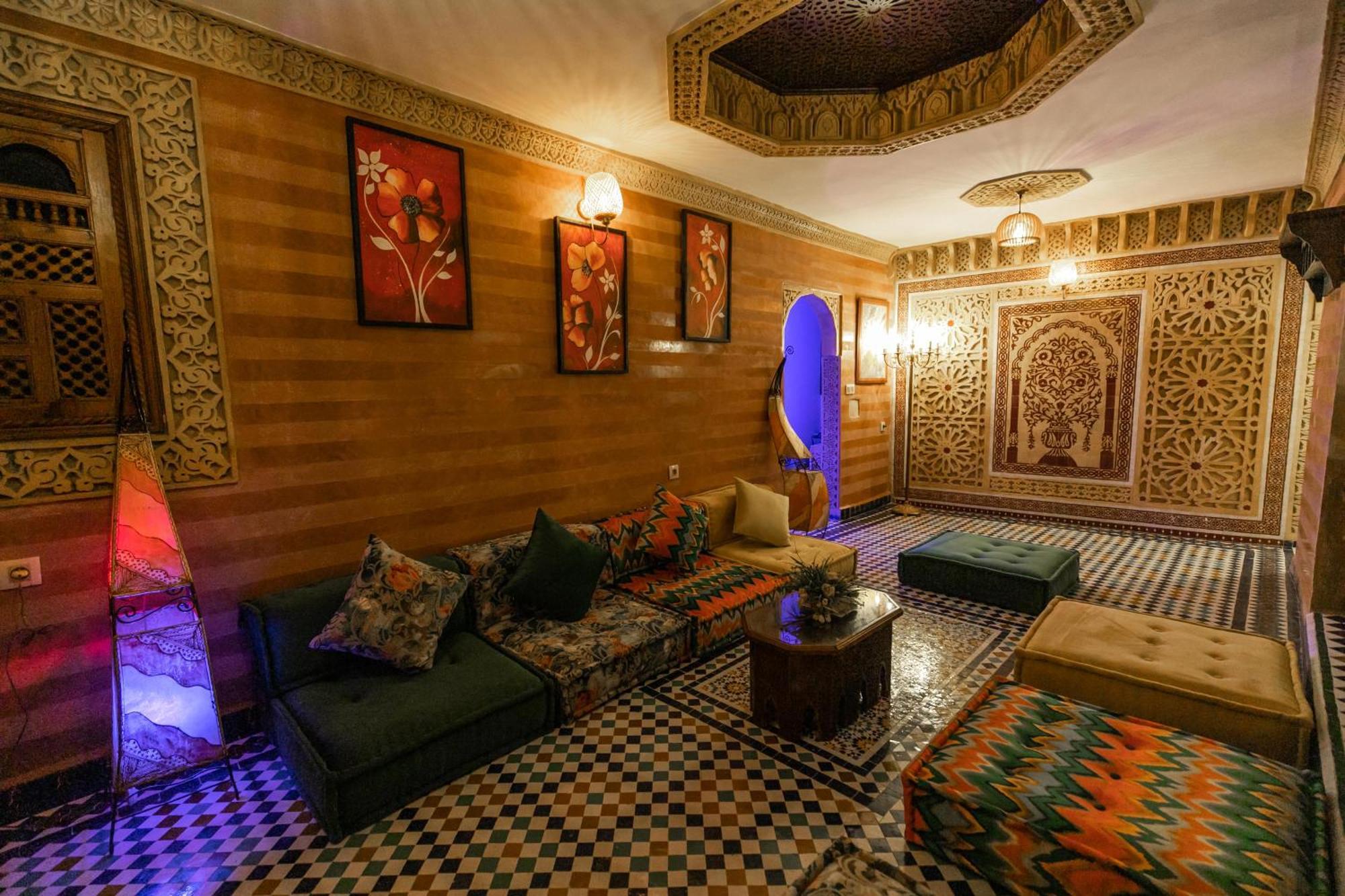 Riad Ridaya Fès Exteriör bild