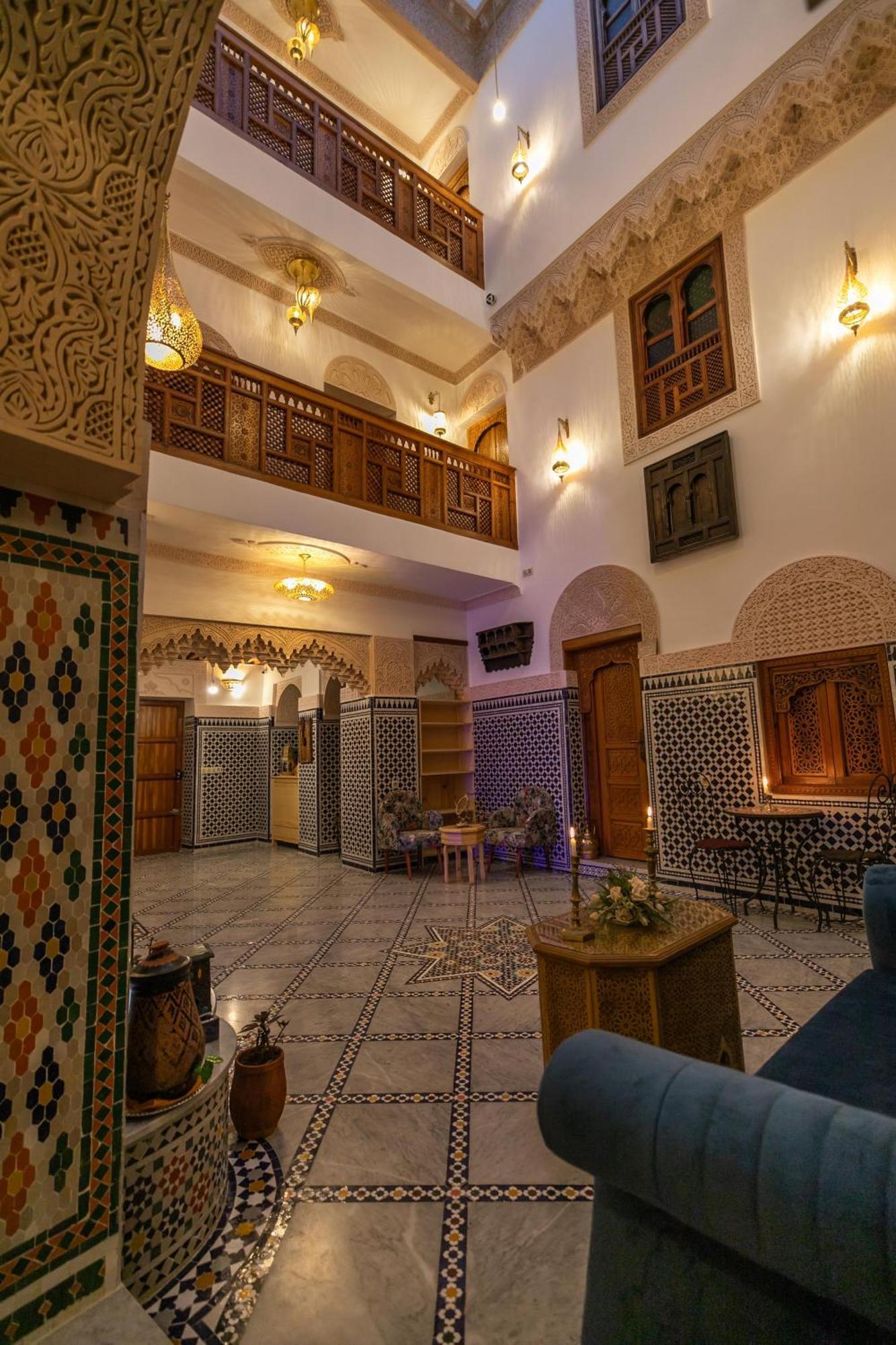 Riad Ridaya Fès Exteriör bild