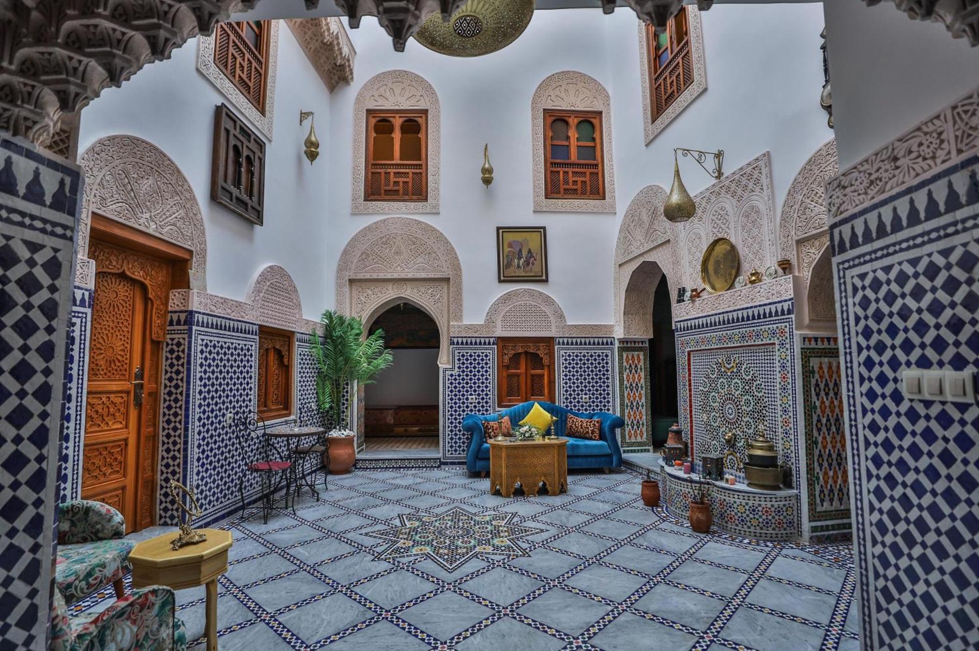 Riad Ridaya Fès Exteriör bild