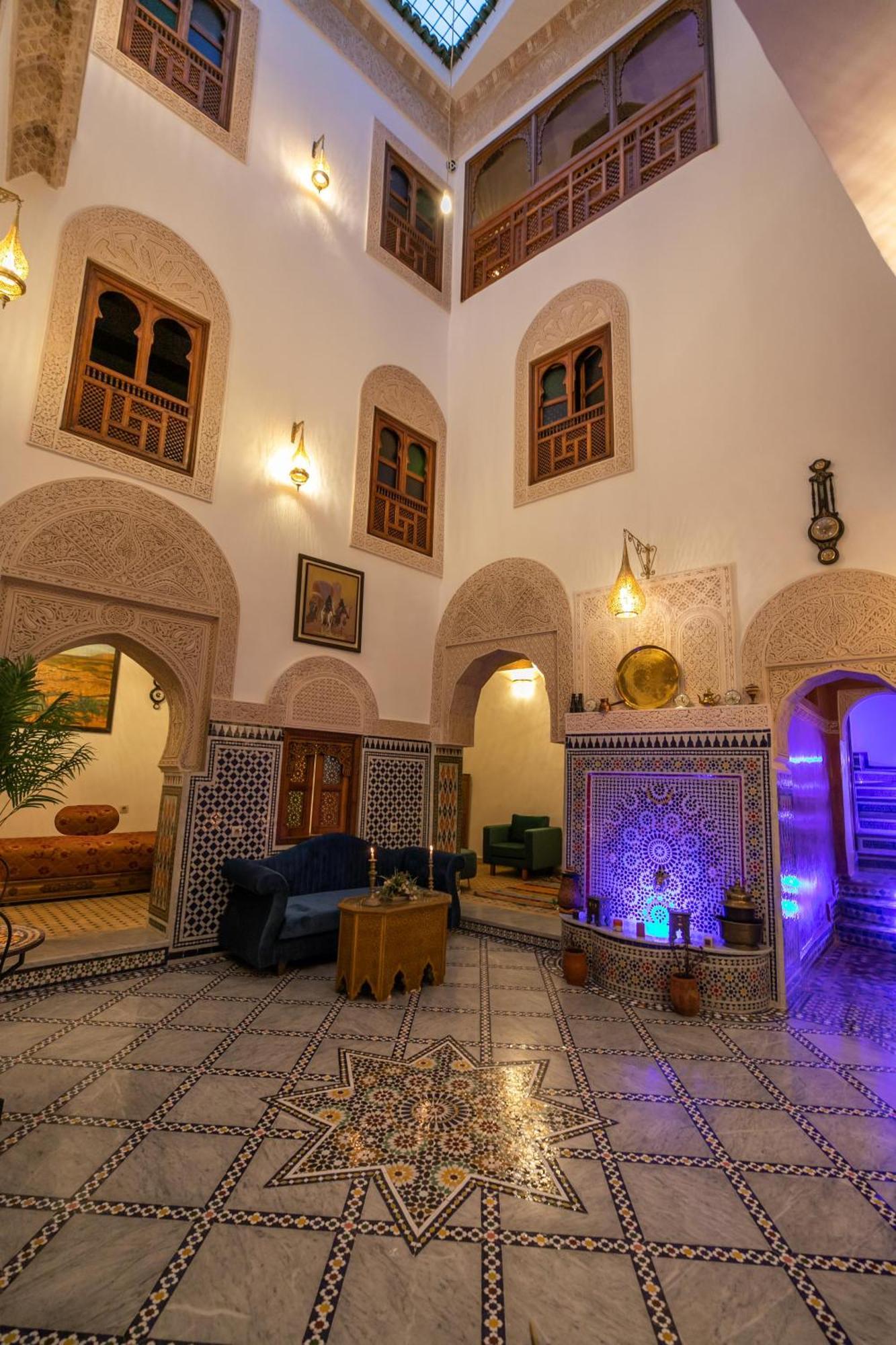 Riad Ridaya Fès Exteriör bild