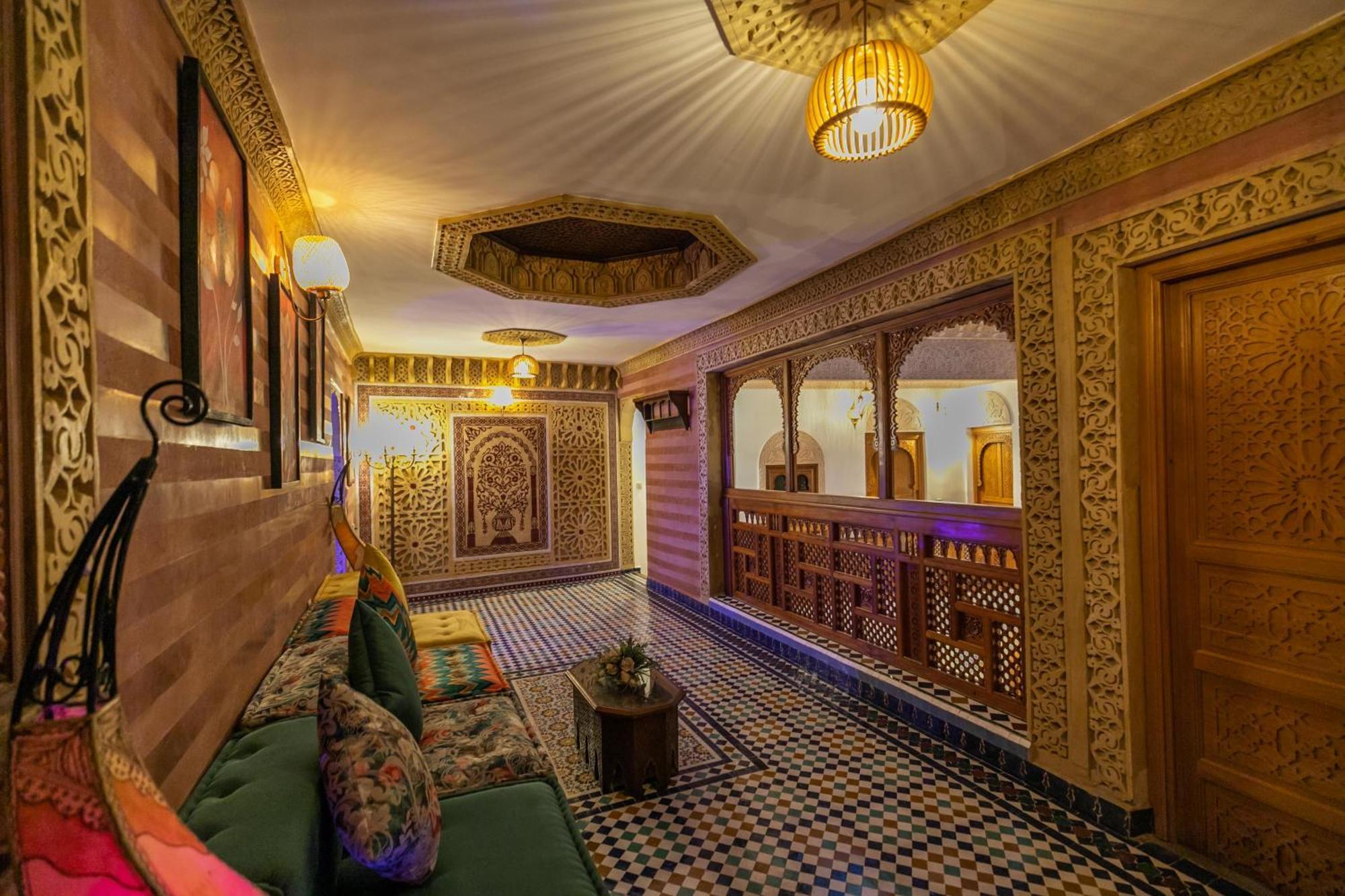 Riad Ridaya Fès Exteriör bild