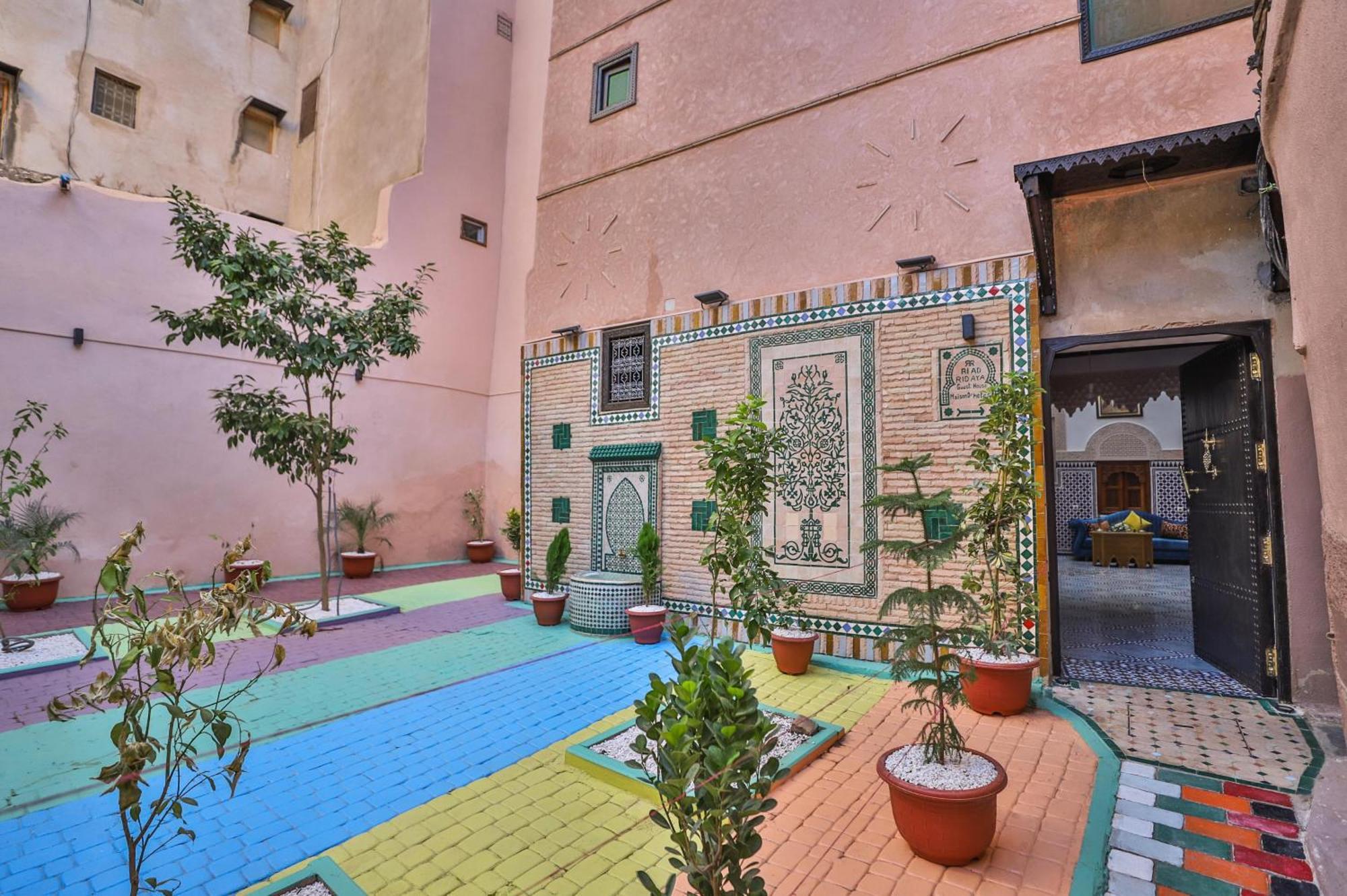 Riad Ridaya Fès Exteriör bild