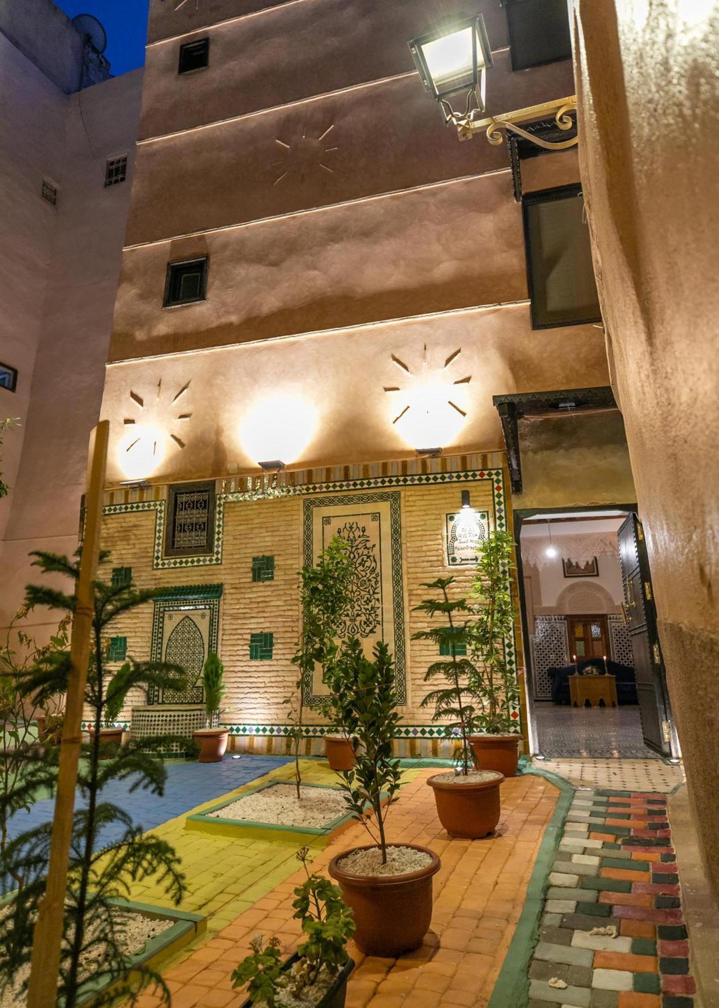 Riad Ridaya Fès Exteriör bild