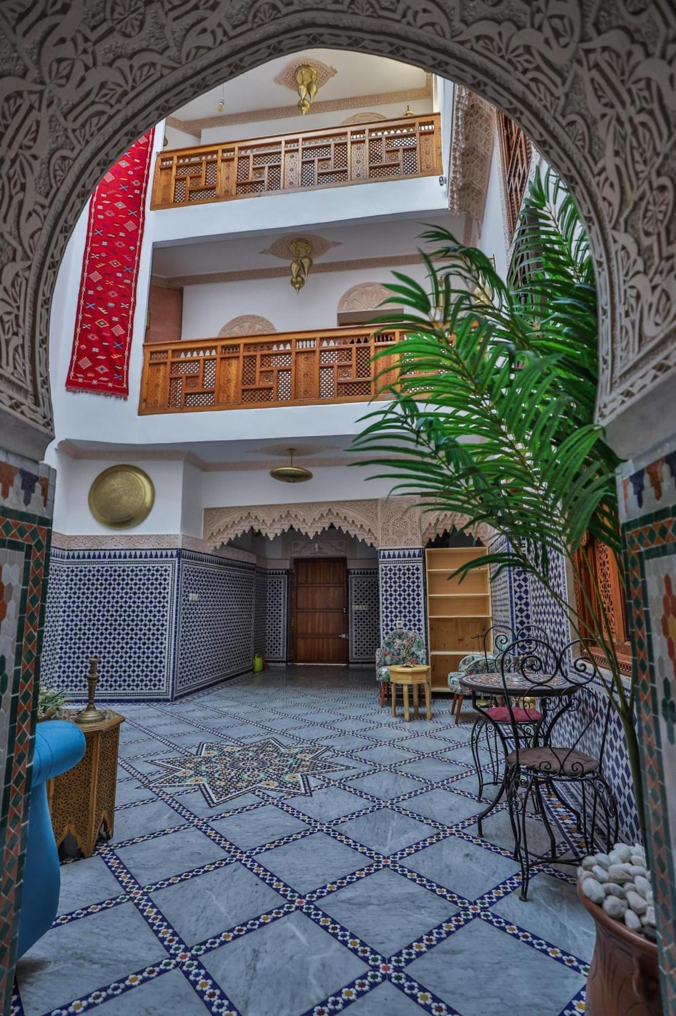 Riad Ridaya Fès Exteriör bild
