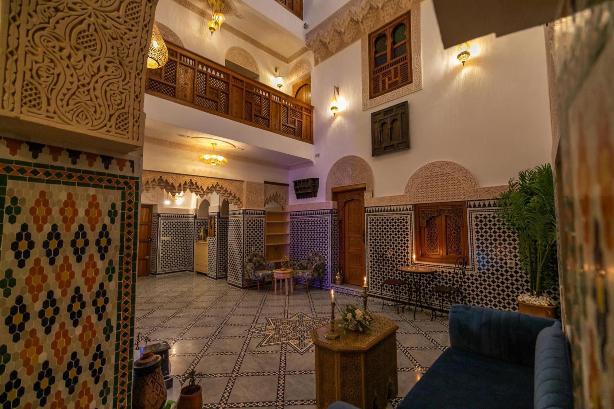 Riad Ridaya Fès Exteriör bild