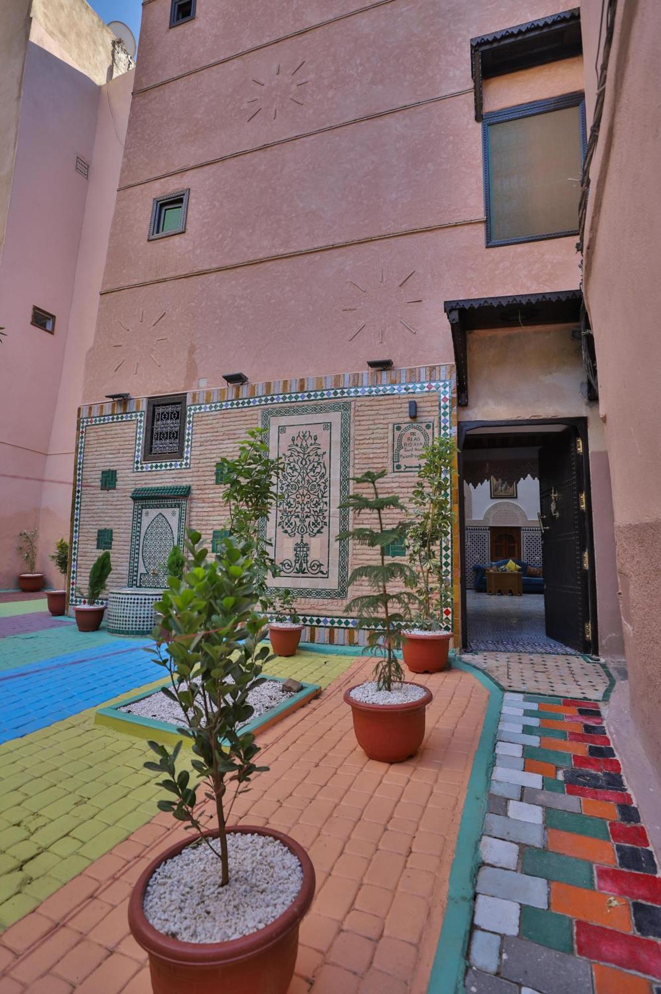 Riad Ridaya Fès Exteriör bild