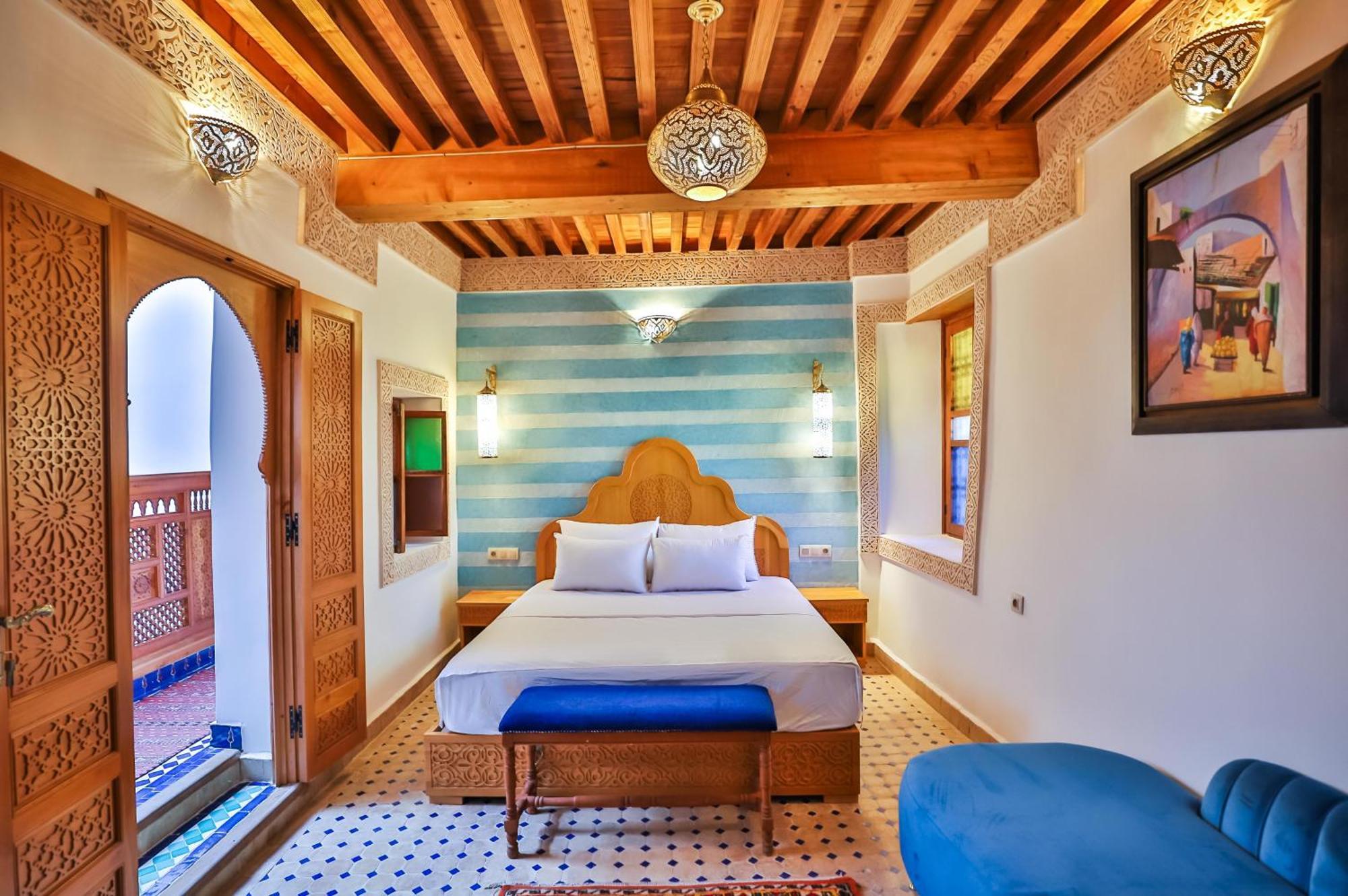 Riad Ridaya Fès Exteriör bild