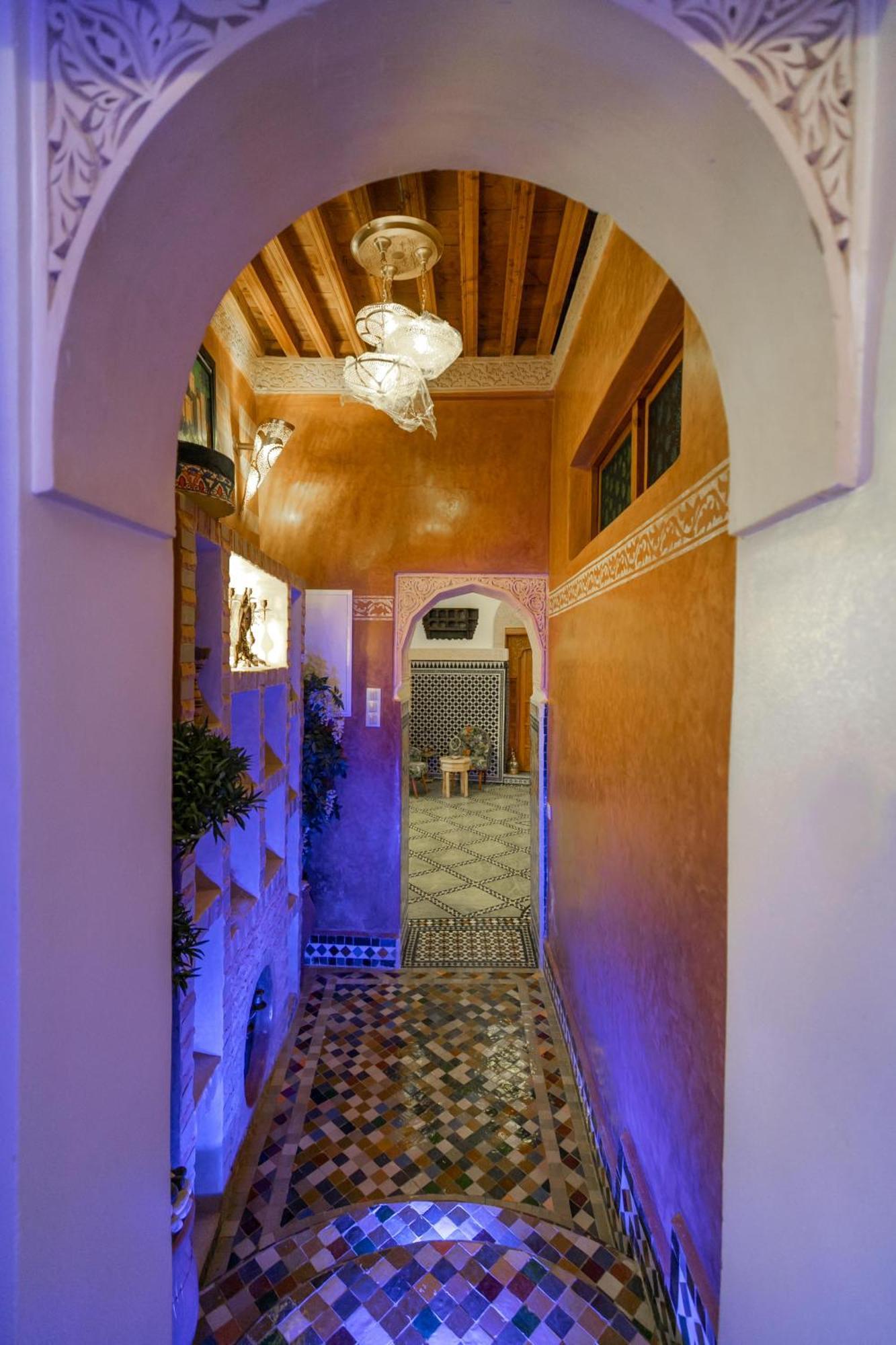 Riad Ridaya Fès Exteriör bild