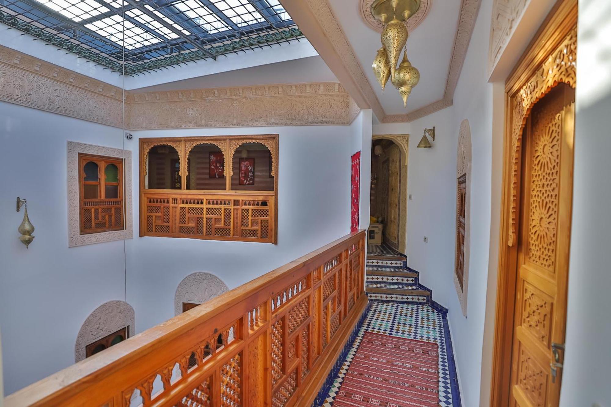 Riad Ridaya Fès Exteriör bild